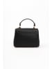 Lia Biassoni Leren handtas zwart - (B)23 x (H)16 x (D)12 cm