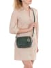 Mia Tomazzi Leder-Umhängetasche "Ortles" in Grün - (B)21 x (H)14 x (T)8 cm