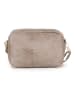 Mia Tomazzi Leder-Umhängetasche ''Ortles'' in Beige - (B)21 x (H)14 x (T)8 cm
