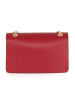 Mia Tomazzi Leren schoudertas "Bagarotti" rood - (B)19 x (H)15 x (D)9 cm