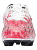Jako Naturrasen-Fußballschuhe "Vini" in Weiß/ Rot