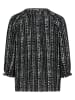Eight2Nine Bluse in Schwarz/ Weiß