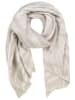 Eight2Nine Schal in Beige/ Weiß