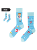 TODO SOCKS 2er-Set: Socken in Hellblau