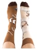 TODO SOCKS 2er-Set: Socken in Beige/ Hellbraun