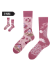 TODO SOCKS 2er-Set: Socken in Rosa/ Lila