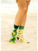 TODO SOCKS 2er-Set: Socken in Gelb/ Grün