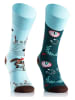 TODO SOCKS 2er-Set: Socken in Hellblau/ Türkis