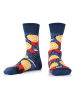 TODO SOCKS 2er-Set: Socken in Dunkelblau/ Gelb