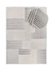 Atticgo Laagpolig tapijt "Baresa" crème/grijs