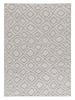 Atticgo Kurzflor-Teppich "Juno" in Silber