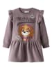 name it Jurk "Sanna" paars/oranje