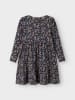 name it Sukienka "Oalia" w kolorze granatowo-beżowym