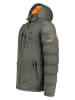 Geographical Norway Doorgestikte jas "Beachwood" kaki