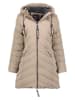 Geographical Norway Doorgestikte mantel "Clarisal" beige