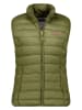 Geographical Norway Doorgestikte bodywarmer "Vatikolor" olijfgroen