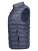 Geographical Norway Doorgestikte bodywarmer "Vatikolor" donkerblauw