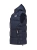 Geographical Norway Doorgestikte bodywarmer "Vito" donkerblauw