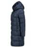 Geographical Norway Płaszcz zimowy "April" w kolorze granatowym