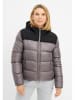 Bench Steppjacke "Kaylee" in Grau/ Schwarz