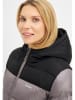 Bench Steppjacke "Kaylee" in Grau/ Schwarz