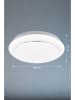 FISCHER & HONSEL Lampa sufitowa LED "Tivoli" w kolorze białym - wys. 6,5 x Ø 38 cm