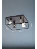FISCHER & HONSEL Deckenleuchte "Iska" in Schwarz - (L)45 x (B)45 cm