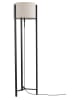 FISCHER & HONSEL Staande lamp "Gerd" zwart/wit - (H)160 cm