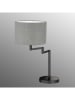 FISCHER & HONSEL Lampa stołowa w kolorze szarym - 30 x 55 cm