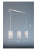 FISCHER & HONSEL Hanglamp "Thor" zilverkleurig - (B)110 x (H)150 cm