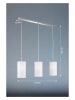 FISCHER & HONSEL Hängeleuchte "Thor" in Weiß - (B)110 x (H)150 cm