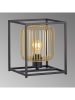FISCHER & HONSEL Lampa stołowa "Caydo" w kolorze złoto-czarnym - 23 x 26 x 23 cm