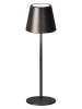 FH Lighting Ledtafellamp "Viletto" zwart - (H)36 x Ø 11 cm