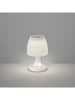 FISCHER & HONSEL LED-Tischleuchte in Weiß - (H)26 x Ø 16 cm