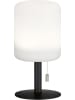 FH Lighting Lampa stołowa LED "Larino" w kolorze biało-czarnym - wys. 25 x Ø 12 cm