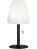 FH Lighting Lampa stołowa LED "Fiumara" w kolorze biało-czarnym - wys. 30 x Ø 14 cm