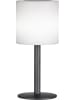 FISCHER & HONSEL Solarna lampa stołowa LED "Lesina" w kolorze białym - wys. 30 x Ø 13 cm