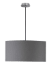 Schöner Wohnen Kollektion Hängeleuchte "Pina" in Grau - (H)250 x Ø 50 cm