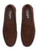 Timberland Skórzane mokasyny "Classic boat" w kolorze ciemnobrązowym