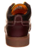 Timberland Skórzane botki w kolorze czerwonym