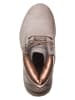 Timberland Leder-Boots in Grau/ Hellbraun