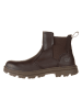 CAT Leder-Chelsea-Boots "Practitioner" in Braun