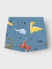 name it Sweatshort "Himmel" blauw/meerkleurig