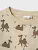 name it Sweatshirt "Jano" in Beige/ Hellbraun