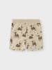 name it Sweatshorts "Jano" in Beige/ Hellbraun