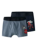 name it 2-delige set: boxershorts blauw/donkerblauw