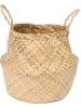 Compactor Opbergmand "Belly" beige - (B)45 x (H)45 x (D)36 cm