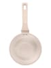Fackelmann x Pamela Reif 2tlg. Set: Stielkasserolle ''Shell'' in Beige - Ø 16 cm