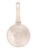 Fackelmann x Pamela Reif 2tlg. Set: Stielkasserolle ''Shell'' in Beige - Ø 16 cm