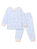 Sense Organics Pyjama "Long John" in Hellblau